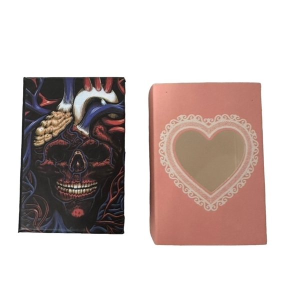 Strange Love 💗 ☠️ Nike Pink, White, & Red High Top Key Chain,Bag Charm w/Box - Picture 4 of 10